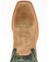 Image #6 - RANK 45® Men's Archer Roughout Western Boots - Square Toe , Forest Green, hi-res