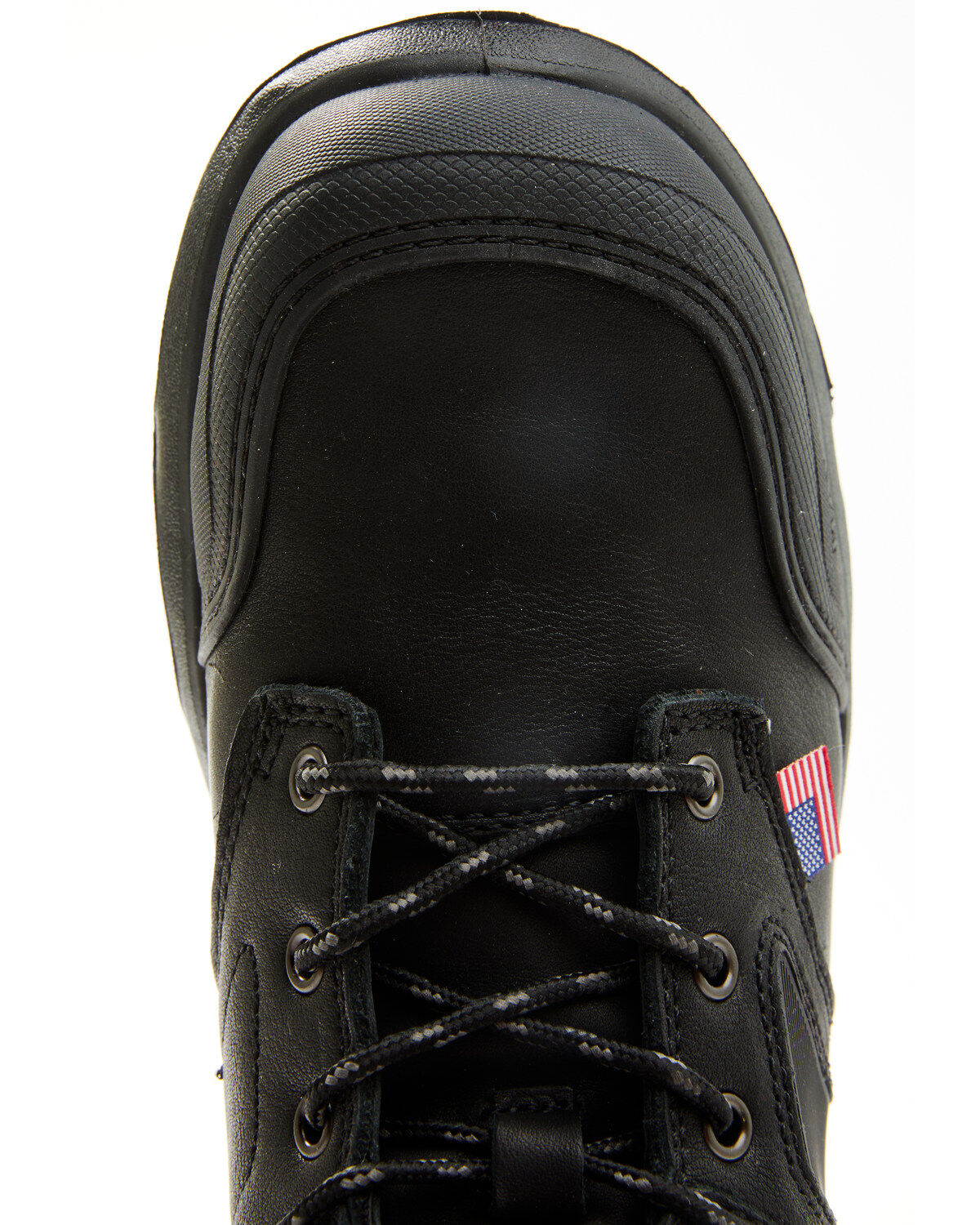 Image #6 - Hawx Men's 6" Anthem Waggled Lace-Up Work Boots - Composite Toe, Black, hi-res