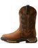 Image #2 - Ariat Men's Big Rig VentTek Work Boots - Soft Toe , Brown, hi-res