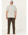 Image #3 - Carhartt Men's Rugged Flex&reg; Relaxed Straight Rigby Canvas Work Pants, Chocolate, hi-res