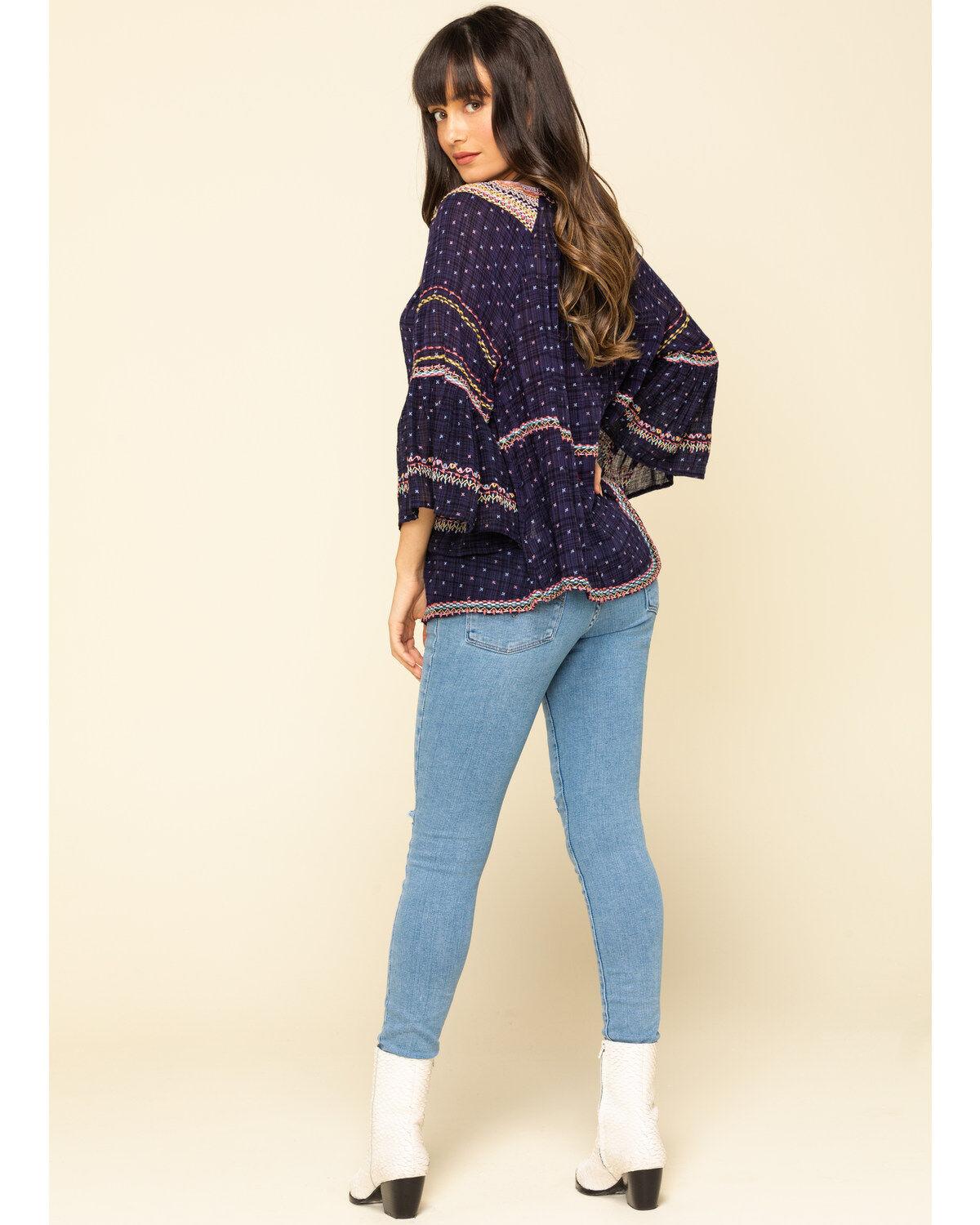 Image #5 - Levi&rsquo;s Women's 721 High Rise Skinny Jeans, Blue, hi-res