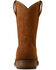 Image #3 - Ariat Men's Downtown Distressed Western Boots - Medium Toe , Brown, hi-res