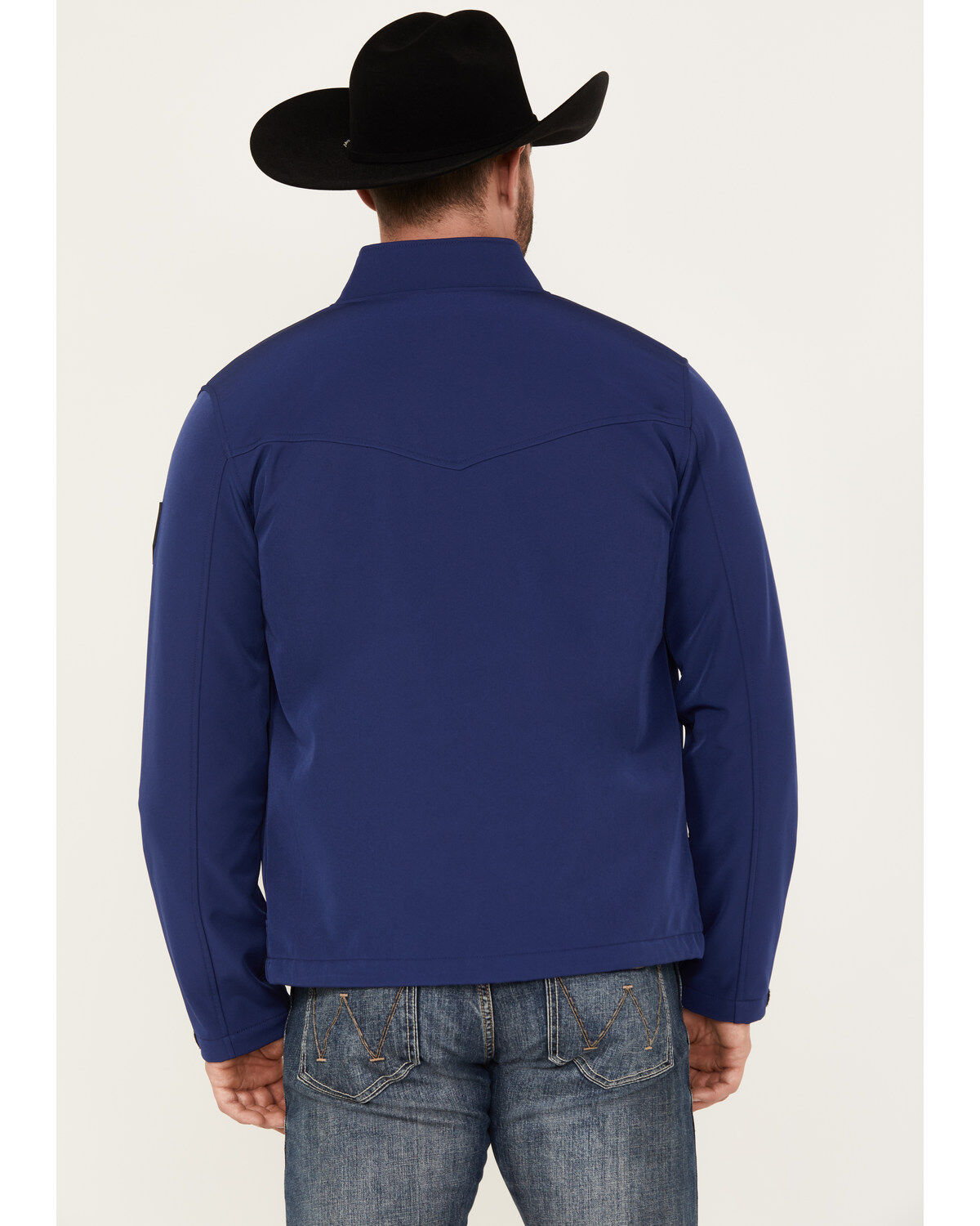 Image #4 - RANK 45&reg; Men's Woodloch Softshell Jacket, Royal Blue, hi-res