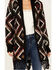 Image #3 - Idyllwind Women's Timothy Southwestern Print Sweater , Maroon, hi-res