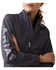 Image #2 - Ariat Women's New Team Softshell Jacket - Plus , Grey, hi-res