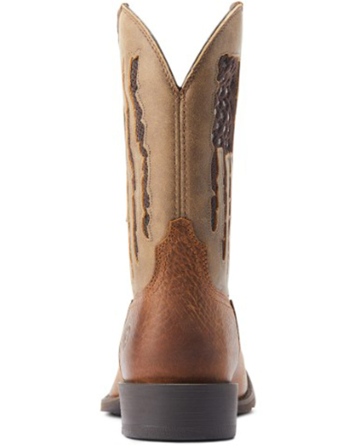 Image #3 - Ariat Men's Sport My Country VentTEK Western Performance Boots - Broad Square Toe, Brown, hi-res