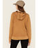 Image #4 - Carhartt Women's Relaxed Fit Midweight Hoodie , Tan, hi-res