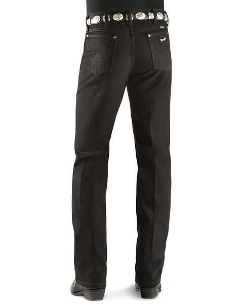 Image #1 - Wrangler Men's Silver Edition Slim Fit Jeans, Black Denim, hi-res