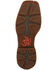 Image #7 - Durango Women's Chestnut Lady Rebel Performance Western Boots - Square Toe, Chestnut, hi-res