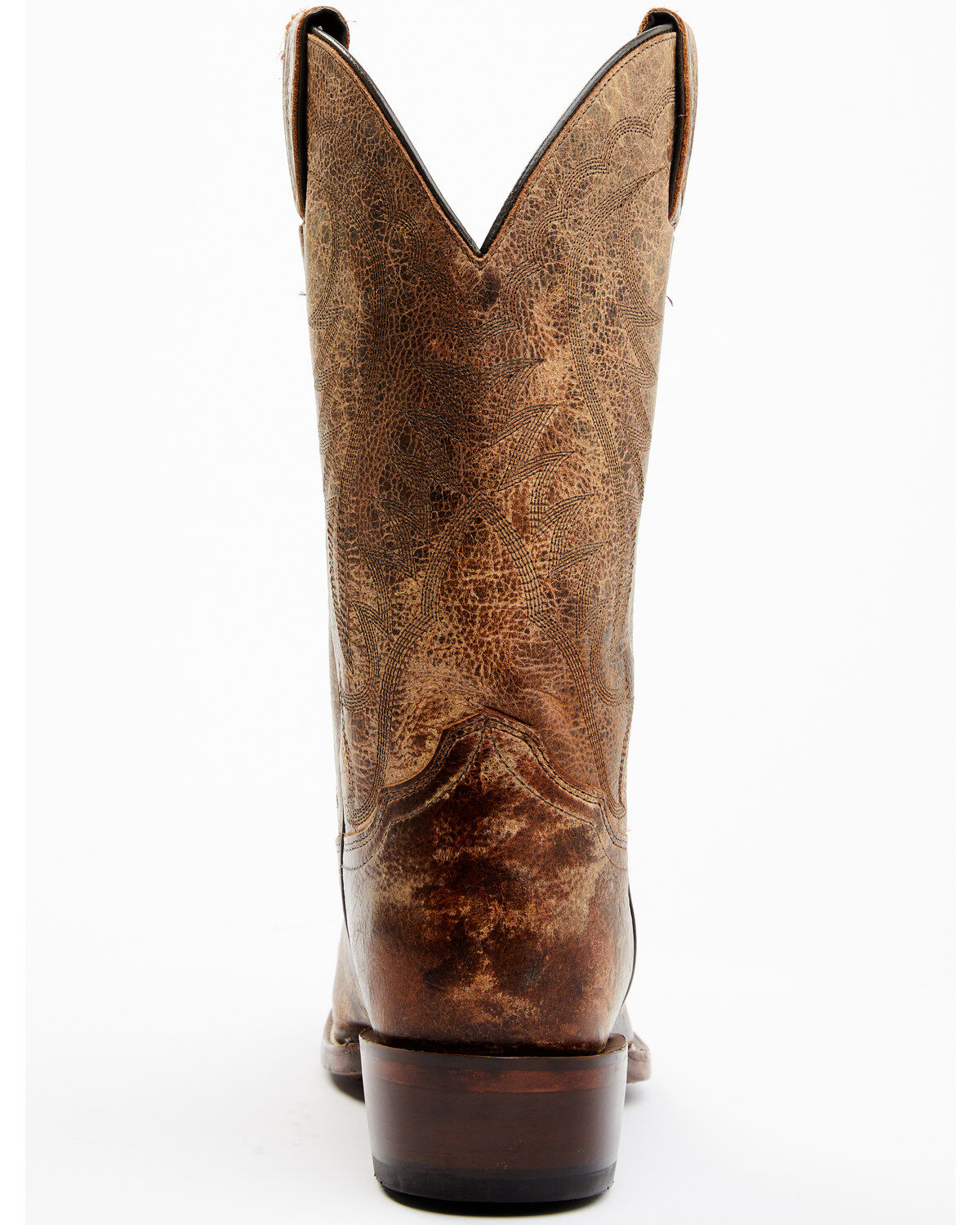 Image #5 - Moonshine Spirit&reg; Men's Distressed Western Boots - Square Toe, Tan, hi-res