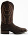 Image #2 - Cody James Men's Exotic Caiman Belly Western Boots - Broad Square Toe, Chocolate, hi-res