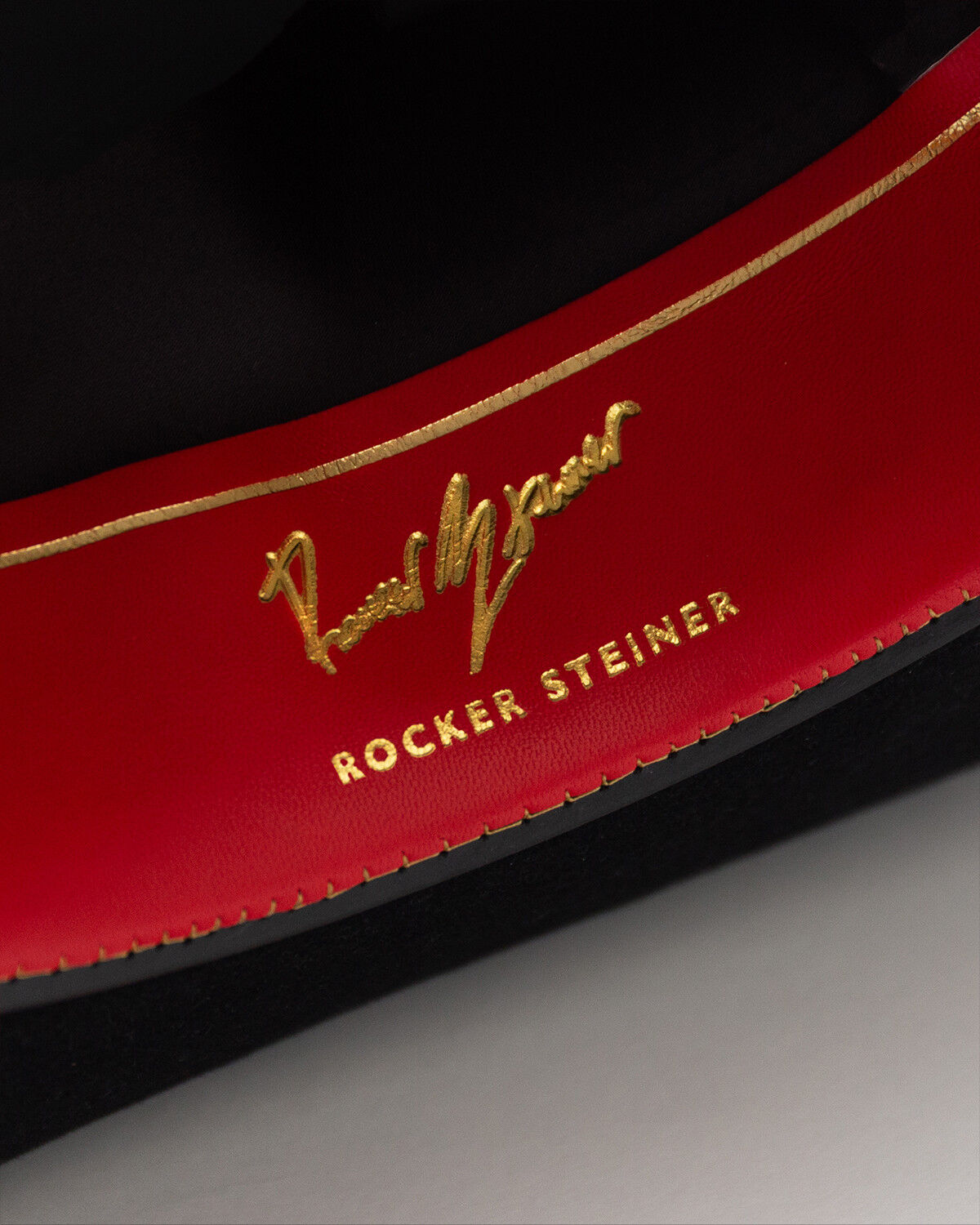 Image #2 - Serratelli 8X Rocker Steiner Exclusive Felt Cowboy Hat, Black, hi-res