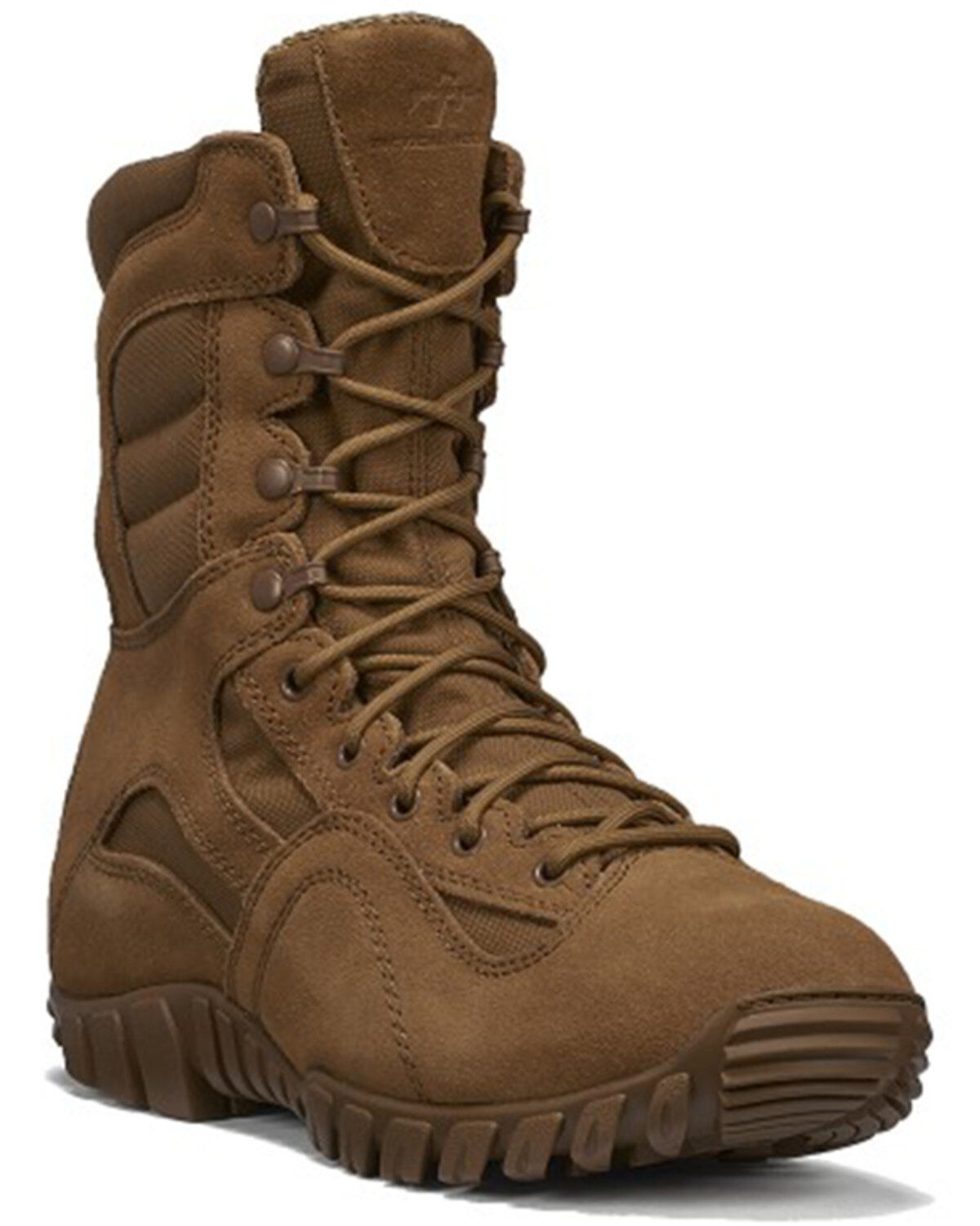 Belleville Men's Khyber 8" Waterproof Insulated Assault Work Boots - Soft Toe, Brown, hi-res