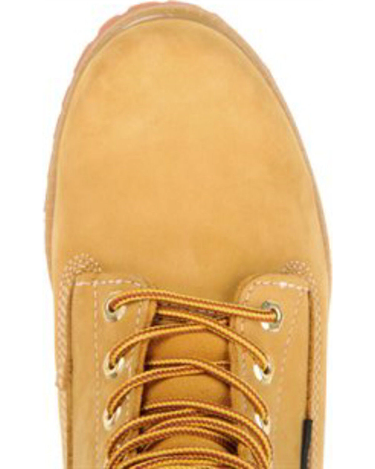 Image #5 - Carolina Men's Basic 8" Work Boots, Wheat, hi-res