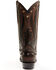 Image #5 - Corral Men's Embellished Overlay Western Boots - Snip Toe , Chocolate, hi-res