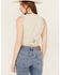 Image #4 - Levi's Women's Jaylah Cropped Vest , Tan, hi-res