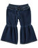 Image #2 - Wrangler Infant Girls' Dark Wash Flare Pant, Dark Wash, hi-res