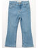 Image #1 - Shyanne Toddler Girls' Light Wash Straight Riding Jeans , Light Wash, hi-res