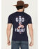 Image #1 - Cowboy Hardware Men's In God We Trust Short Sleeve Graphic T-Shirt, , hi-res