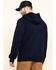 Image #2 - Hawx Men's FR Zip Up Fleece Work Hoodie - Tall , Navy, hi-res