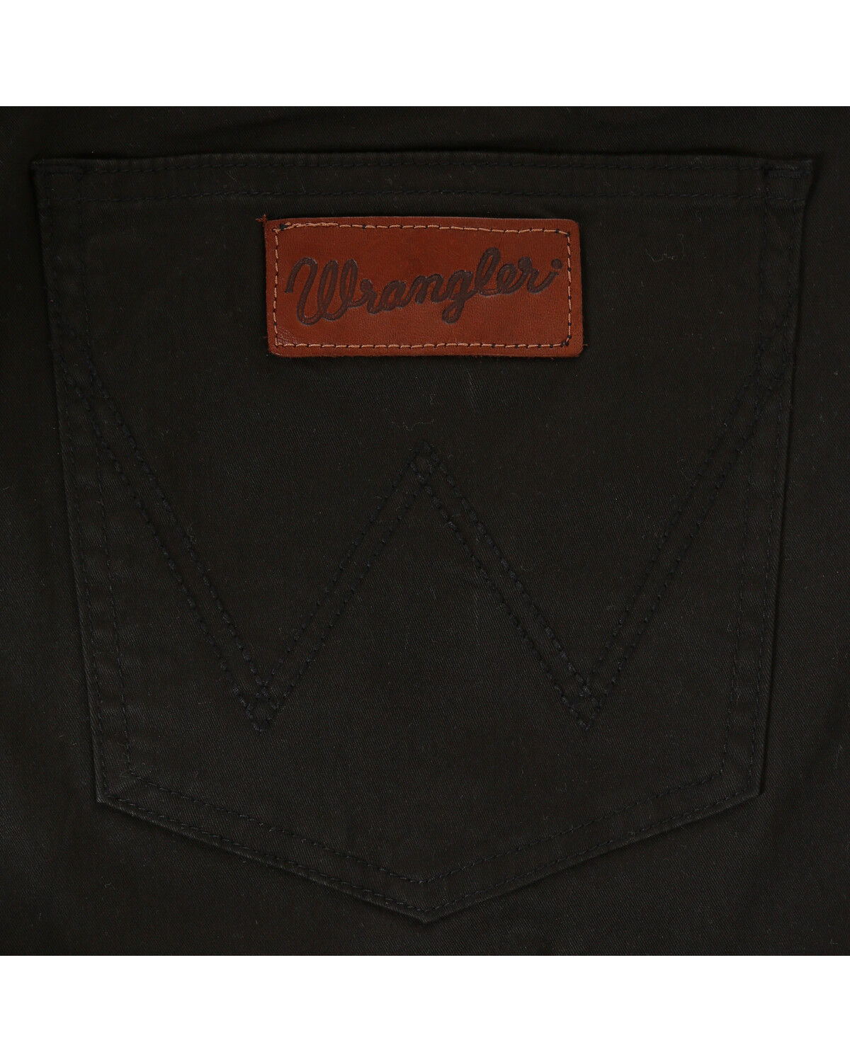 Image #6 - Wrangler Retro Men's Slim Fit Straight Leg Jeans, Black, hi-res