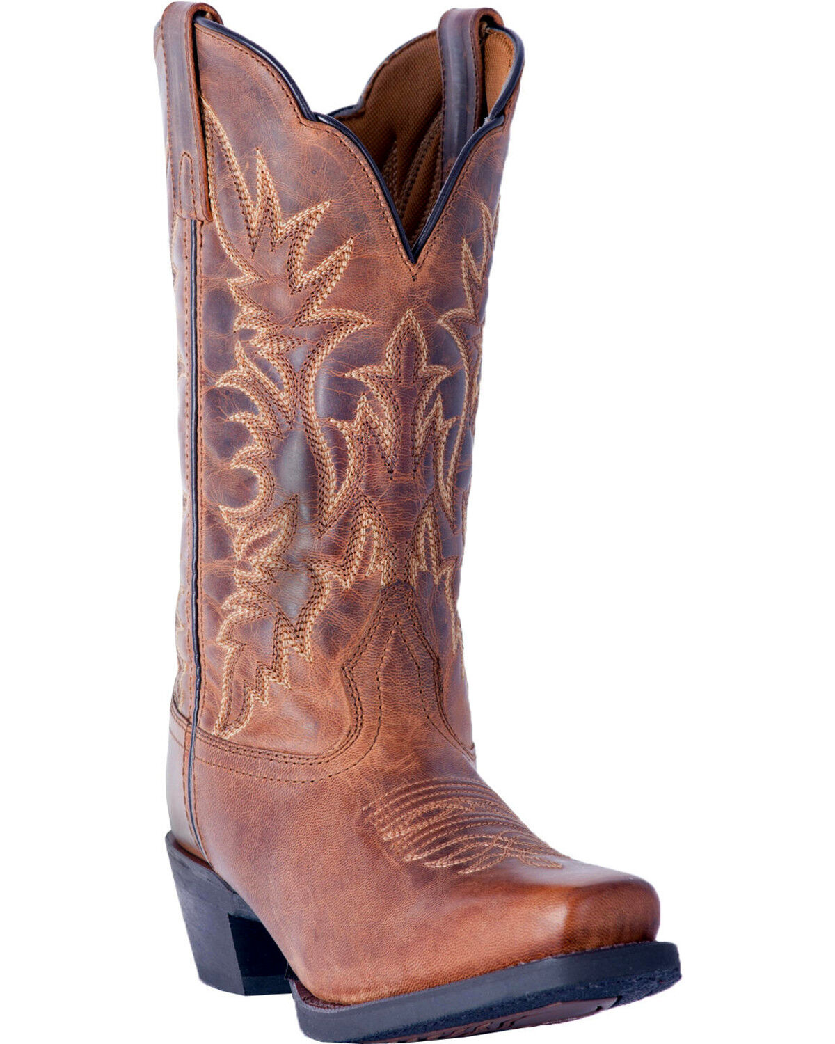 Image #1 - Laredo Women's Tan Malinda Performance Western Boots - Square Toe, Tan, hi-res