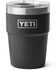 Image #1 - YETI Rambler&reg; MagSlider Lid&trade; 16oz Stackable Tumbler, Black, hi-res