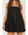 Image #3 - Sadie & Sage Women's Fifth Avenue Bubble Mini Dress, Black, hi-res