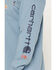 Image #3 - Carhartt Men's FR Force Irvine Loose Fit Logo Long Sleeve Graphic Work T-Shirt, Blue, hi-res