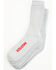 Image #1 - Wolverine Men's Solid Crew Socks - 4 Pack , Grey, hi-res