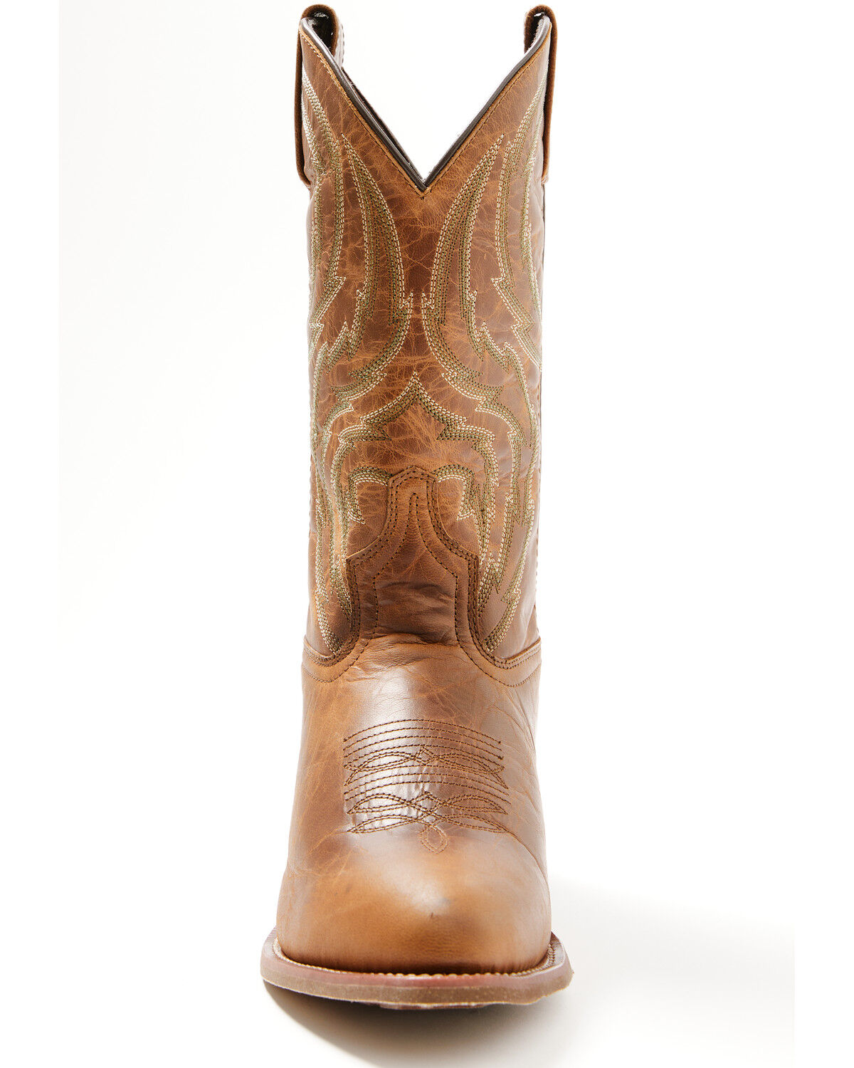 Image #4 - Laredo Men's Novak Performance Western Boots - Round Toe, Tan, hi-res