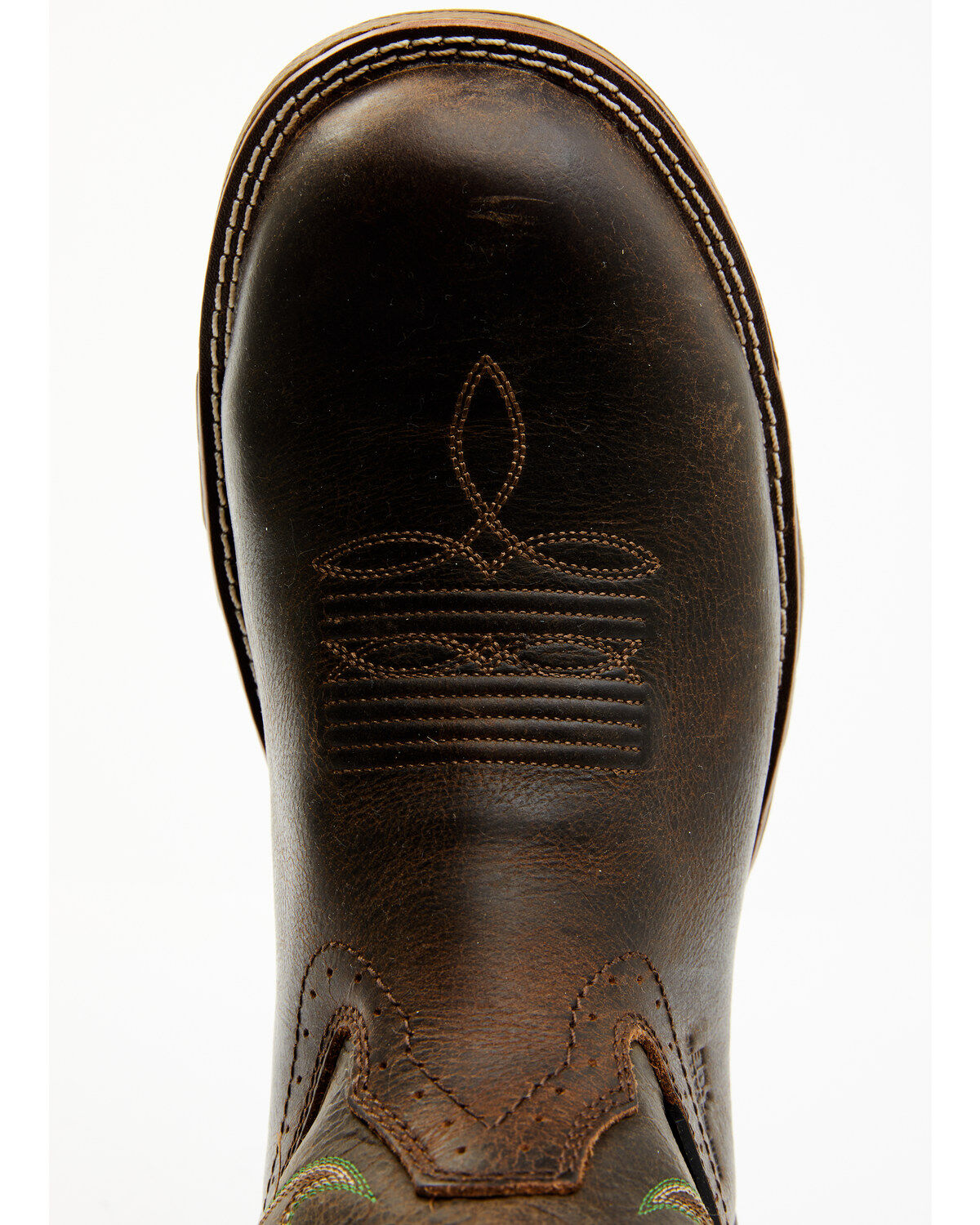 Image #6 - Double H Men's Apparition Waterproof Electrical Hazard Pull-On Work Boots - Composite Toe, Brown, hi-res