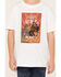 Image #3 - Cody James Boys' Rodeo Graphic Short Sleeve Western Shirt, Oatmeal, hi-res