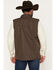 Image #4 - RANK 45&reg; Men's Buck Tonal Southwestern Softshell Vest, Brown, hi-res