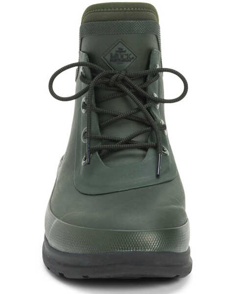 Image #5 - Muck Boots Men's Original Modern Lace-Up Boots - Round Toe, Moss Green, hi-res