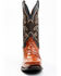 Image #4 - Dan Post Men's Eel Exotic Western Boots - Square Toe, Brown, hi-res