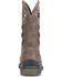 Image #5 - Phantom Rider Men's 11" Crater Waterproof Internal MetGuard Wellington Work Boots - Composite Toe, Brown, hi-res