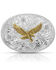 Image #1 - Montana Silversmiths Men's Classic Eagle Buckle, Silver, hi-res