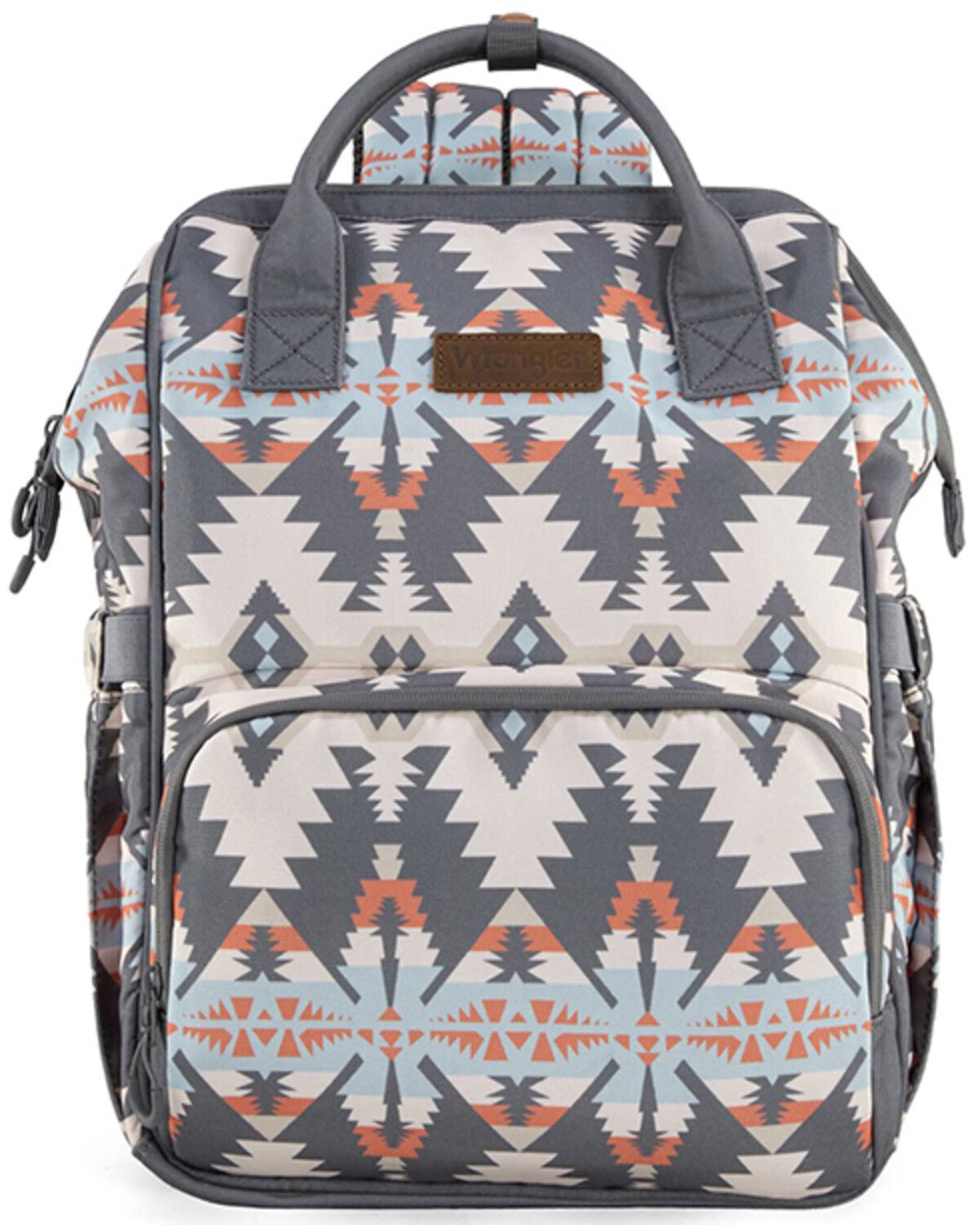 Wrangler Southwestern Print Callie Backpack, Grey, hi-res