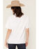 Image #4 - White Crow Women's Howdy Darlin' Embroidered Short Sleeve Graphic Tee, White, hi-res