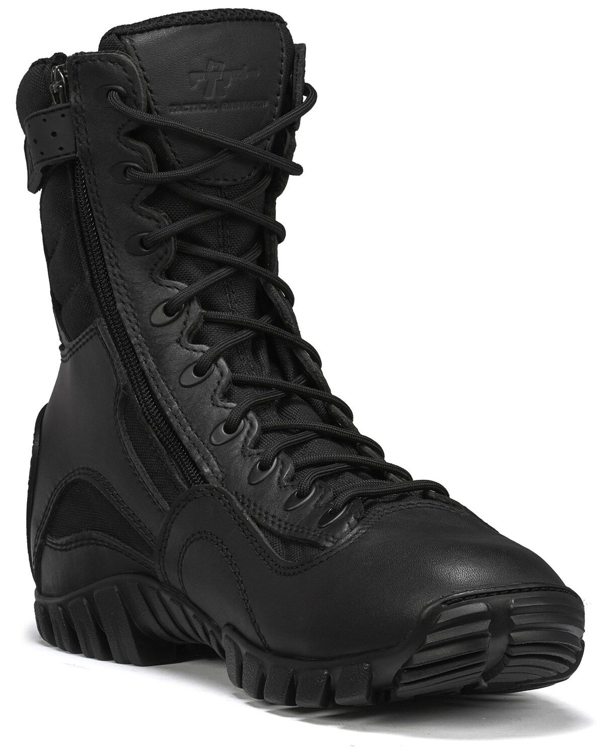 Image #1 - Belleville Men's TR Khyber Hot Weather Military Boots - Soft Toe, Black, hi-res