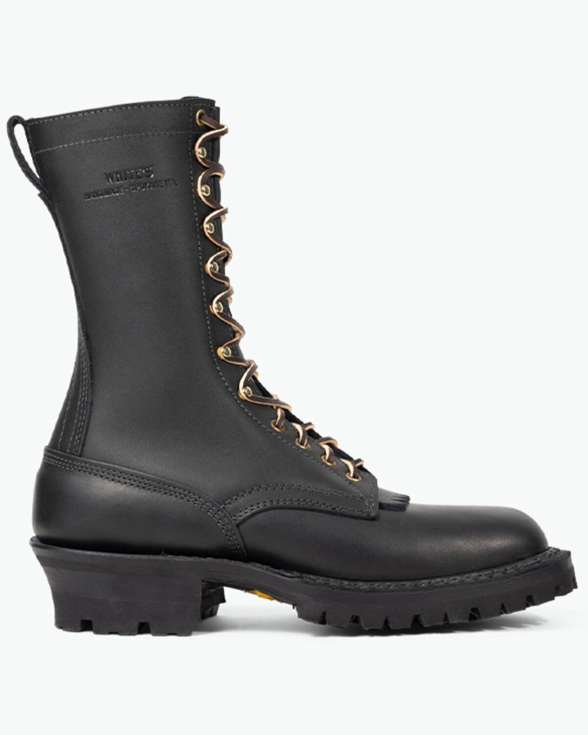 White's Boots Men's Original Smokejumper Work Boots - Soft Toe, Black, hi-res