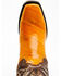 Image #6 - Dan Post Men's Eel Exotic Western Boots - Square Toe, Brown, hi-res