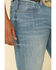 Image #4 - Cody James Men's Hamshackle Light Wash Relaxed Bootcut Stretch Denim Jeans, Blue, hi-res