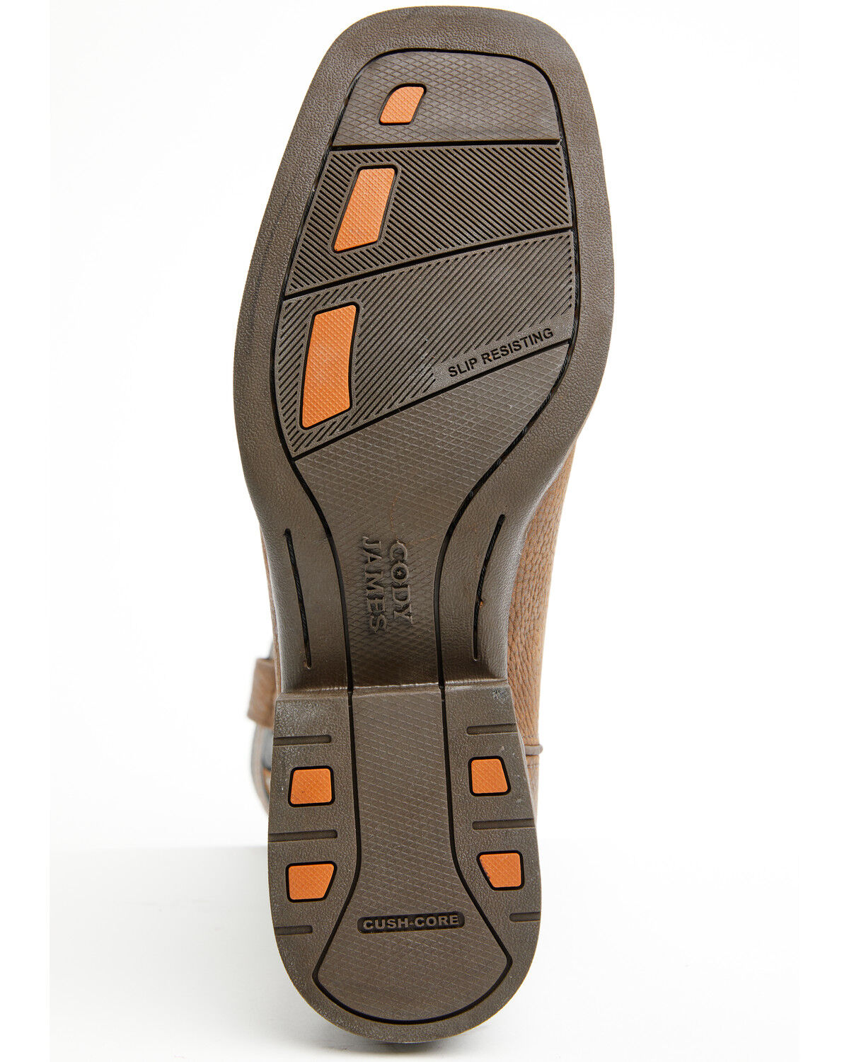 Image #7 - Cody James Cush Core&reg; Men's Maverick Performance Western Boots - Broad Square Toe, Brown, hi-res