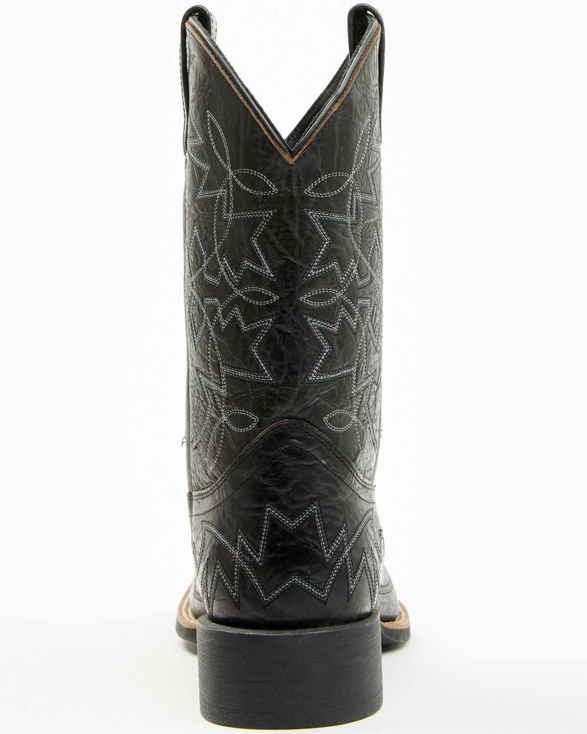 Image #5 - Cody James Ace&trade; Western Boots - Broad Square Toe, Black, hi-res