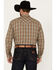 Image #4 - Moonshine Spirit&reg; Men's Hickory Plaid Print Long Sleeve Snap Flannel Shirt, Grey, hi-res