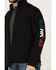 Image #4 - RANK 45&reg; Men's Mexico Embroidered Seal Softshell Jacket, Black, hi-res