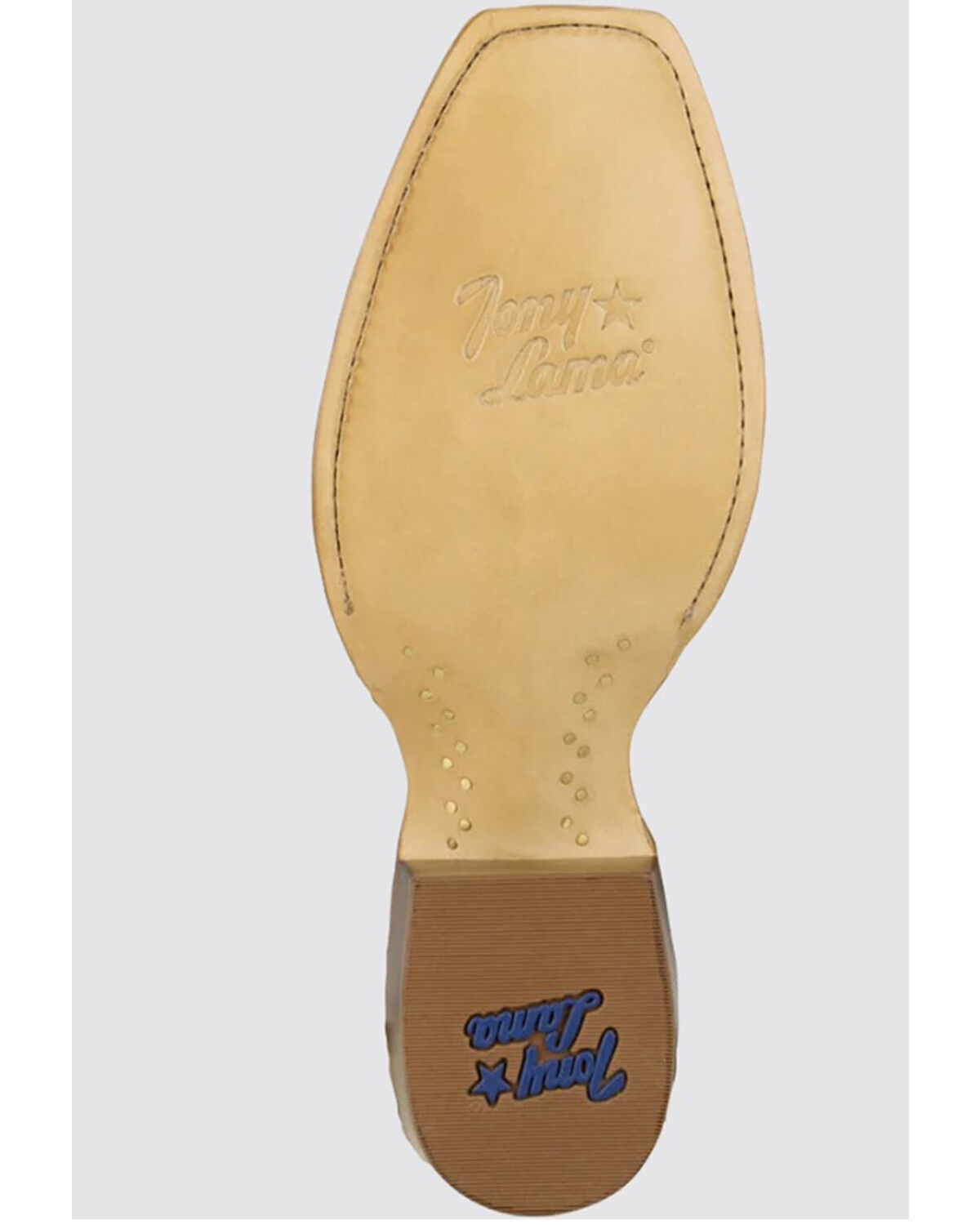 Image #5 - Tony Lama Men's Beau Ranchero Western Boots - Square Toe, Brown, hi-res