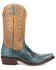 Image #2 - Dan Post Men's Exotic Snake Western Boots - Snip Toe , Blue, hi-res